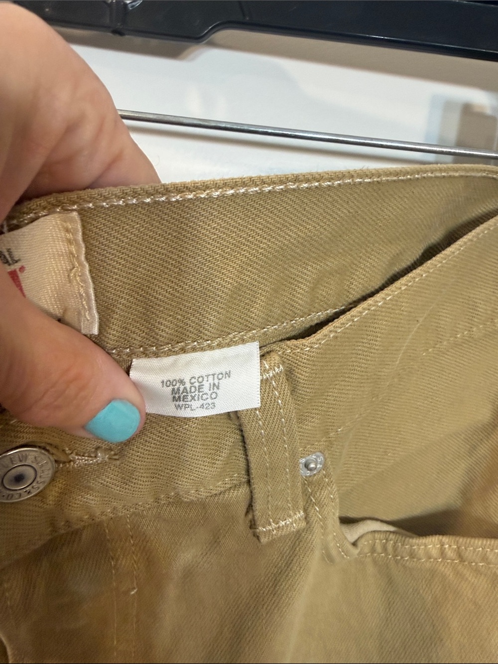Levi's Men's 501 Original Fit Jeans Tobacco 34 x 30 NWT - Picture 4 of 6